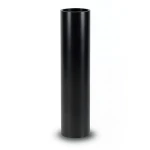 HDPE Plastic Pipe Pressure 20 Bar PE 100 Size 125 mm Thickness 14 mm Black