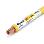 Riyadh 120 mm2 Single Electric Wire, 450/750V, Stranded Copper, PVC Insulation, Yellow | Riyadh Cables Group