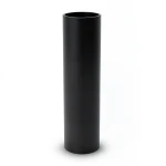 مواسير بلاستيك HDPE ضغط 6 بار PE 80 قطر خارجي 160 mm سماكة 7.3 mm لون اسود شركة المنار