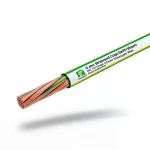 16 mm2 Stranded Copper Earth Wire, 450/750 Voltage, PVC Insulated, Yellow/Green | Riyadh Cables Group