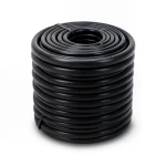 HDPE Plastic Coil Pipe Pressure 6.3 Bar PE 100 Size 355 mm Thickness 13.6 mm Black