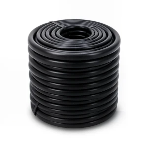 HDPE Plastic Coil Pipe Pressure 6.3 Bar PE 100 Size 355 mm Thickness 13.6 mm Black