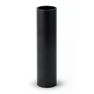 High Density Polyethylene Pipe Nominal Pressure 6 Bar PE 80, 180 mm OD, 8.2 mm Thickness, Black