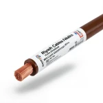 Riyadh Cables 10mm Stranded Electrical Wire, Copper 450/750V, Brown, 100m | Riyadh Cables Group