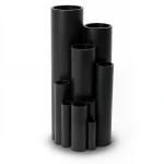 انابيب HDPE ضغط 16 بار PE 80 مقاس 20 ملم سمك 2.3 ملم لون اسود