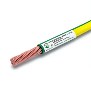 لفة سلك تأريض نحاس مجدول 50 ملي 450/750 فولت عزل PVC أخضر/أصفر | مجموعة كابلات الرياض