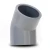 UPVC Plastic Elbow 45° 2 Inch Gray - Image 1