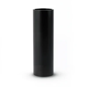 HDPE Pipe Nominal Pressure 6 Bar PE 80 Outer Diameter 200 mm Thickness 9.1 mm Black