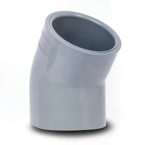 UPVC Elbow 45° 3/4 Inch Gray
