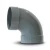 UPVC Elbow 90° Non Pressure Size 160 mm Gray - Image 1