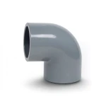 كوع UPVC زاوية °90 مقاس 160 مم لون رمادى