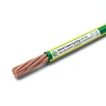 240 mm Stranded Copper Earthing Electrical Wire, 450/750V, PVC Insulation, Green/Yellow | Riyadh Cables Group