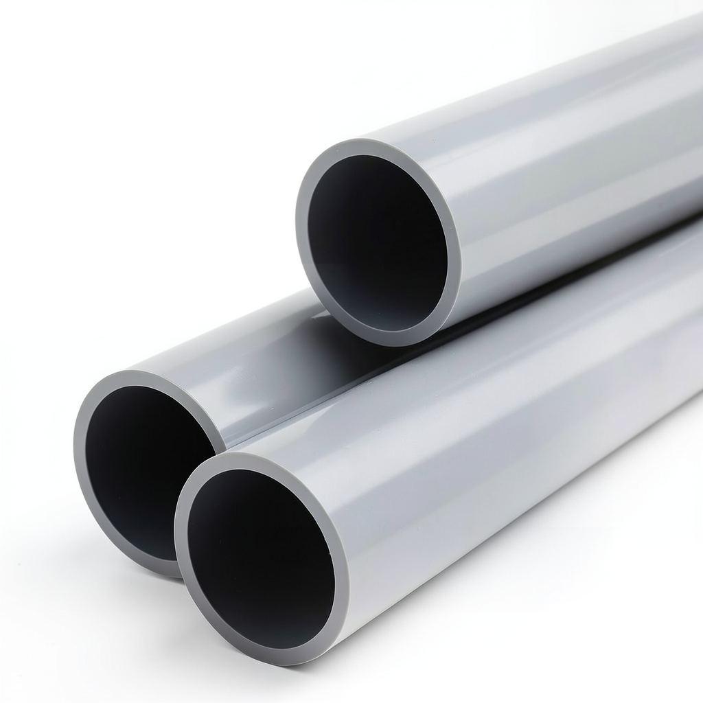 UPVC Pipe Aqtar Najd Class 1 Outside Diameter 355 mm Thickness 2.9 mm Gray