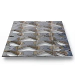 Hot Rolled Expanded Metal Sheet Flattened, Memari Shape, 5.8 mm Thickness, 1.22 M Width, 6 M Length