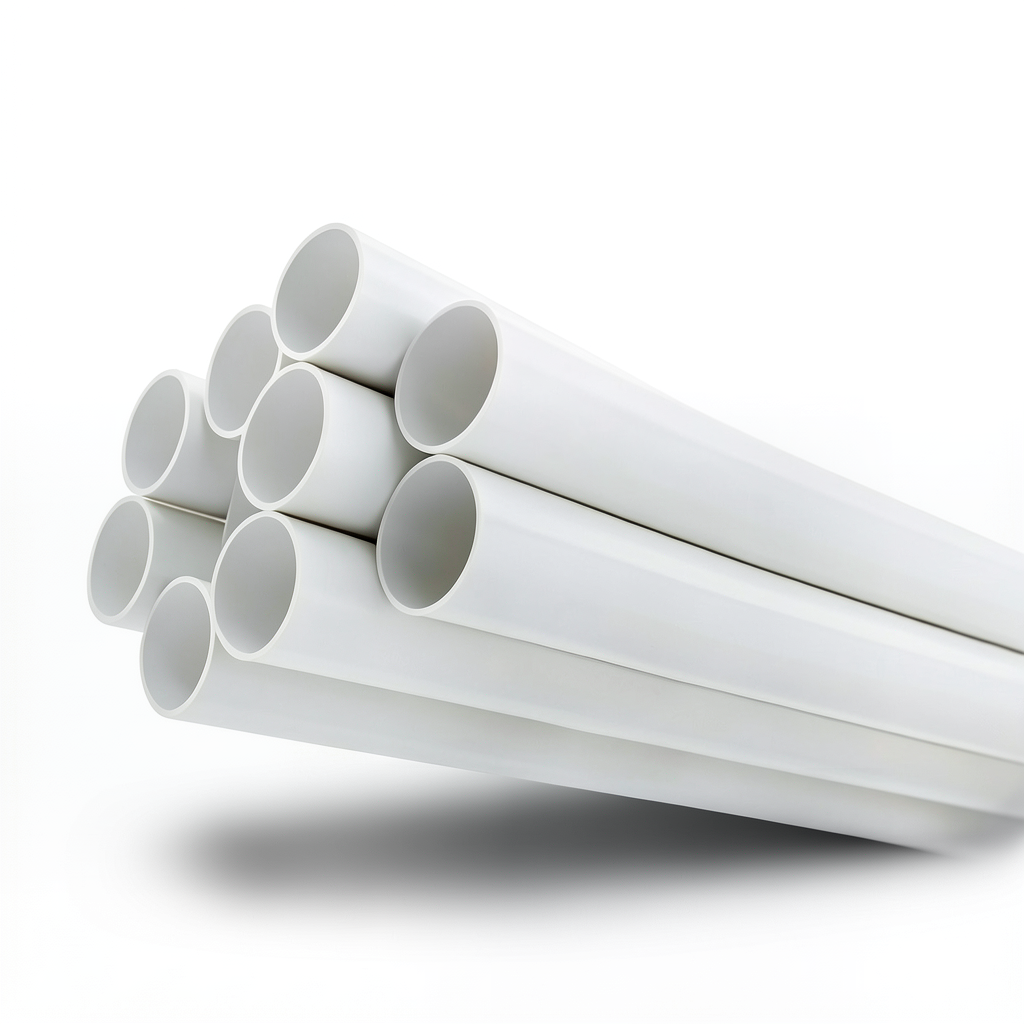UPVC Pipes Nominal Pressure 8.6 Bar Size 8 inch Thickness 6.73 mm White