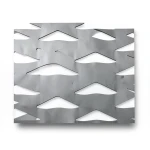 Hot Rolled Expanded Sheet 6 mm Thickness, 1.22 M Width, 4 M Length, Memari Design