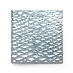 Galvanized Steel Expanded Metal Mesh Thickness 2.8 mm Width 2.44 m Length 2 m