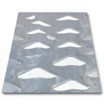 Hot Rolled Expanded Metal Sheet Flattened 6 mm Thickness, 1.22 M Width, 6 M Length