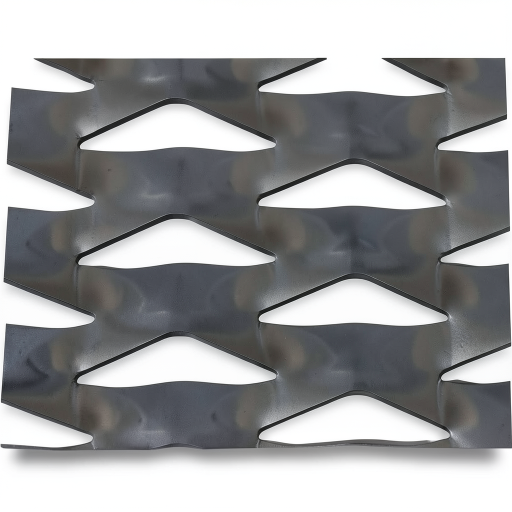 Hot Rolled Expanded Sheet Memari Design 5.8 mm Thickness 1.22 M Width 4 M Length