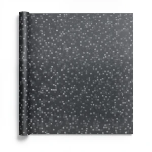 Patterned Wall Decoration 10m x 0.73m Dark Gray, Model 45132
