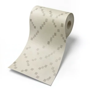 Geometric Wallpaper 10m x 0.73m Beige, Model 45138