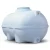 Water Tank 3000 Liter Fiberglass Horizontal, 121cm Diameter, 283cm Length - Image 1