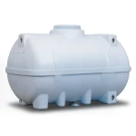 Al-Muhaidib National Water Tank Fiberglass Horizontal 8000 Liter Capacity