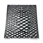 Hot Rolled Black Steel Expanded Metal Mesh Thickness 1.7 mm Width 2.44 m Length 5 m