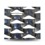 Hot Rolled Expanded Metal Memari Design Wire Diameter 2.7 mm Size 2.44×1 m