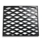 Hot Rolled Black Steel Expanded Metal Mesh Thickness 1.7 mm Width 2.44 m Length 6 m