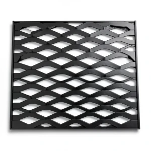 Hot Rolled Black Steel Expanded Metal Mesh Thickness 1.7 mm Width 2.44 m Length 6 m