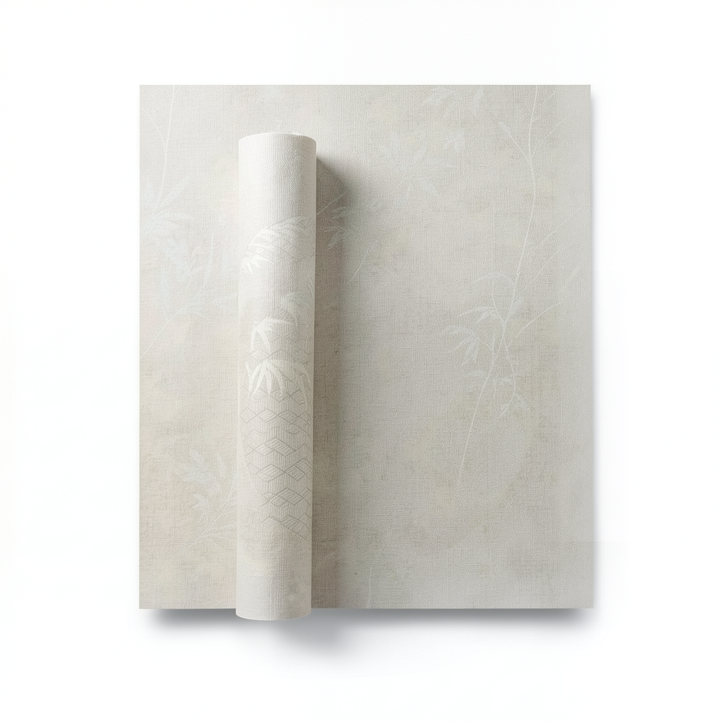 Italian Wallpaper Modern Design Beige Color, Size 10mx1.06m, Model 72904