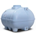 Water Tank Fiberglass Horizontal 14000 liter Capacity, 184-200cm Diameter