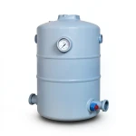 Water Tank Vertical Fiberglass 70000 Liter Capacity, 300-350 cm Diameter