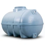 Water Tank 16000 Liter Fiberglass Horizontal, Diameter 184-244 cm