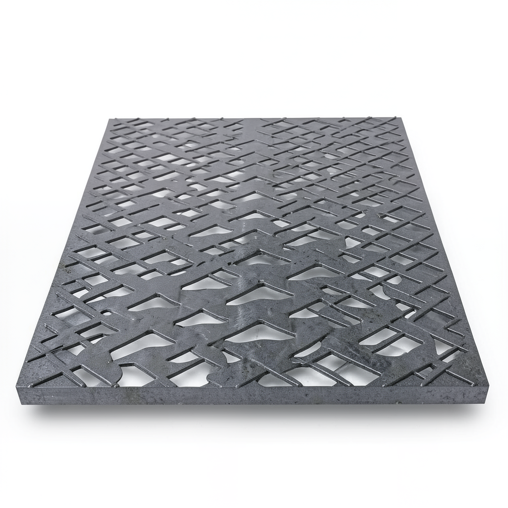 Hot Rolled Expanded Metal Sheet Flattened 6 mm Thickness, 1.22 M Width, 6 M Length