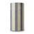 Italian Wallpaper Striped Design 10m x 1.06m, Gray with Beige - Image 1