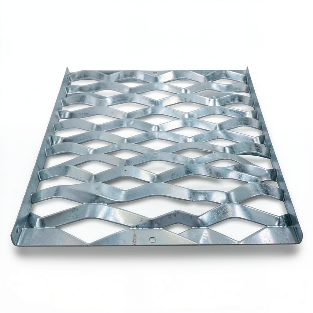 Galvanized Steel Expanded Metal Mesh Thickness 2.7 mm Width 2.44 M Length 5 M