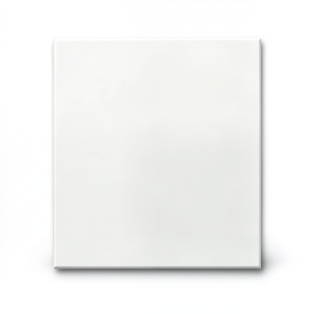 Ceramic Wall Tiles 20x20 cm, White Color, Model Energy