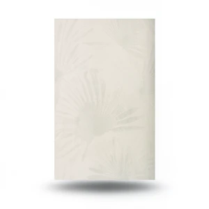 Italian Wallpaper Leaf-Patterned Design, Size 10m x 1.06m, Pale Beige