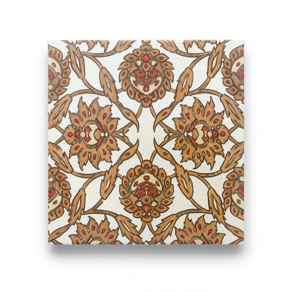 Ceramic Wall Tiles 20x20 cm Insert Hadika Warm, Energy