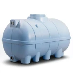 Water Tank 9000 Liter Fiberglass Horizontal, Diameter 149-184 cm