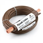 Riyadh Cables 16mm2 Stranded Copper Wire, 450/750V, Brown, 100m Coil | Riyadh Cables Group