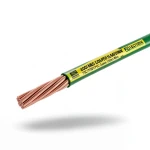 لفة سلك كهرباء تأريض نحاس مجدول 400 mm 450/750 V عزل PVC أخضر/أصفر | مجموعة كابلات الرياض