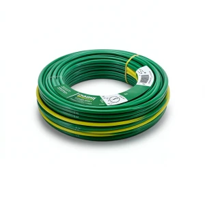 لفة سلك تأريض نحاس مجدول 630 ملم 450/750 فولت عزل PVC أخضر/أصفر | مجموعة كابلات الرياض