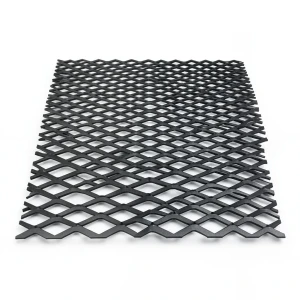 Hot Rolled Black Steel Expanded Metal Mesh Thickness 1.7 mm Width 2.44 m Length 2 m