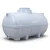 Water Tank Fiberglass Horizontal 14000 liter Capacity, 184-200cm Diameter - Image 1