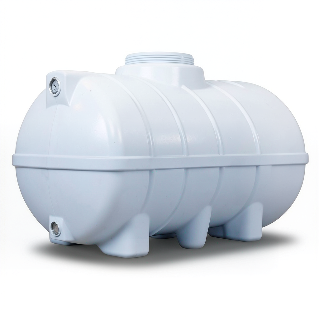 Water Tank 16000 Liter Fiberglass Horizontal, Diameter 184-244 cm