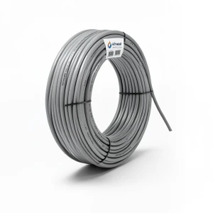 Single Core Solid Copper Cable PVC 70 ºC Insulation 1 mm² 300/500 Volt 300 Feet Gray | Al Fanar