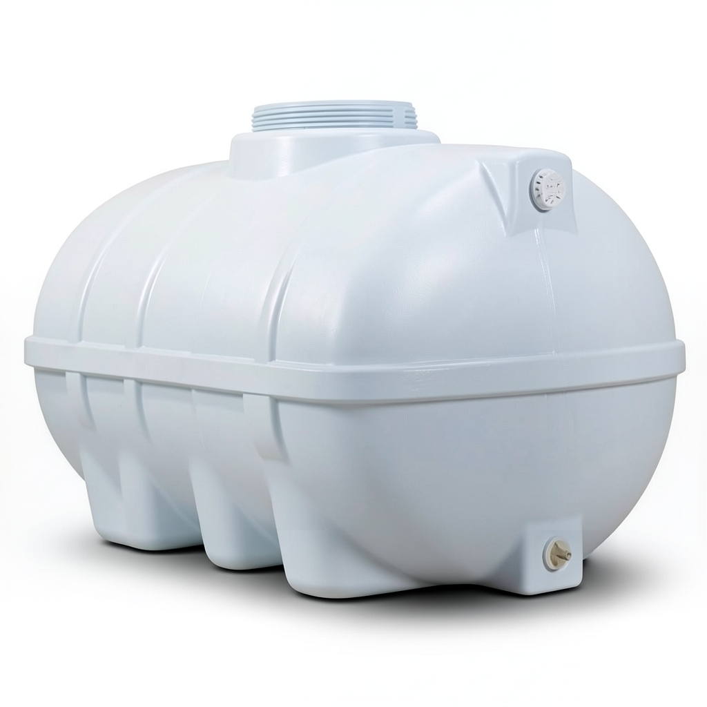 Water Tank 19000 Liter Fiberglass Horizontal, Diameter 184/200/244 cm
